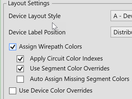 Color Settings